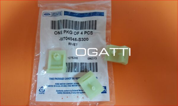 Brand New OEM  Hardware Clip Plastic, Internal door Trim Focus, Transit Connect 2003-2010 W-704045-S300