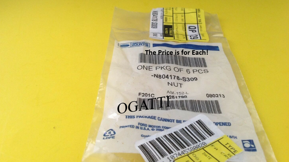 Brand New OEM NUT - ADJUSTING SCREW N804178-S309 |N804178|