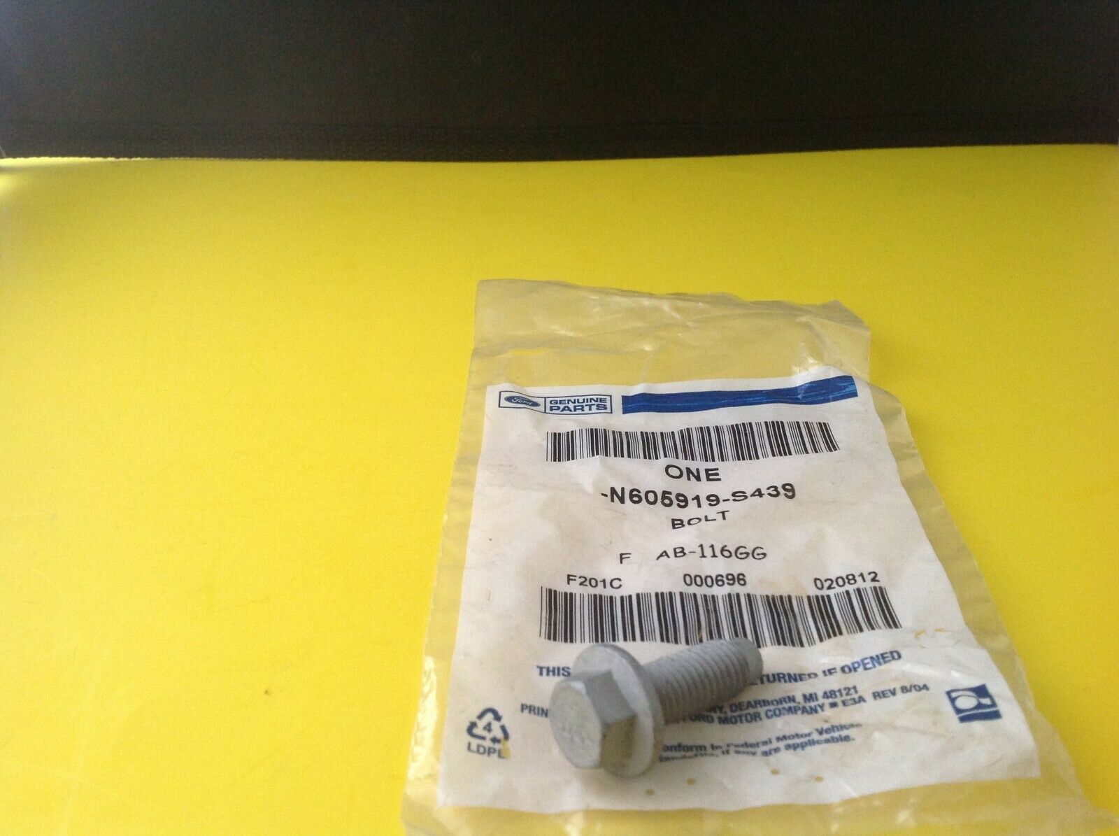 Brand New OEM BOLT N605919-S439 |6GGN6059|