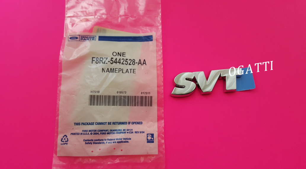 Brand New OEM NAME PLATE F8RZ-5442528-AA |5442528| - Imagen 2