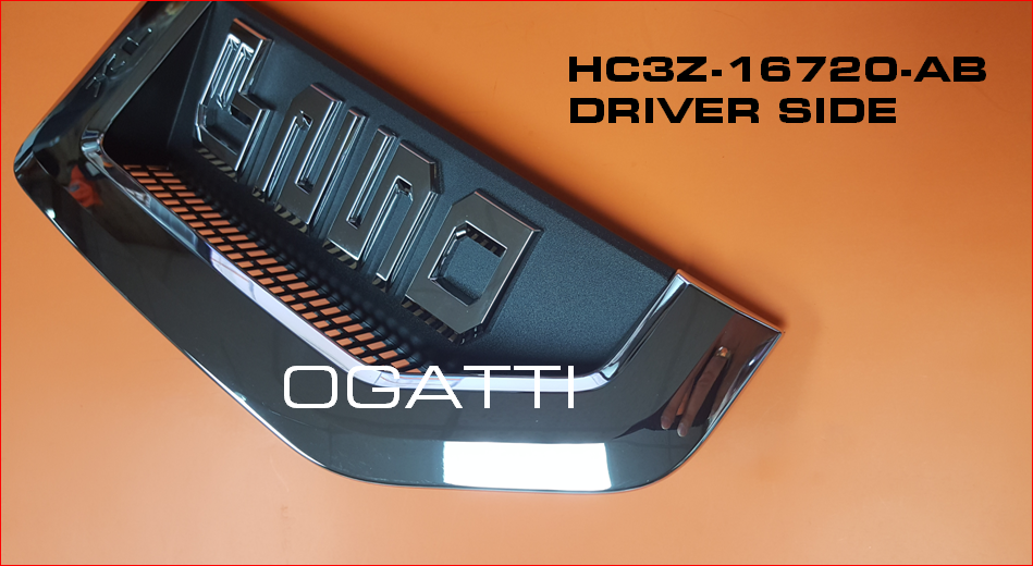Brand New OEM NAMEPLATE FOR FENDER F250 XL VERSION 2016-2022 HC3Z-16720-AB RH PASSENGER SIDE - Imagen 2