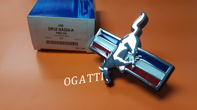 BRAND NEW OEM FORD MUSTANG PONY EMBLEM FORD MUSTANG 2013-2014 FRONT GRILLE# DR3Z-8A224-A - Imagen 3