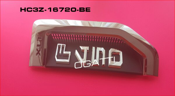 BRAND NEW OEM NAMEPLATE FOR FENDER F450 XLT VERSION PASSENGER SIDE 2017-2021 HC3Z-16720-BE