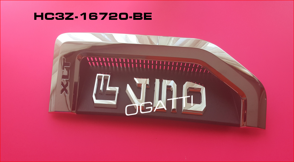 BRAND NEW OEM NAMEPLATE FOR FENDER F450 XLT VERSION PASSENGER SIDE 2017-2021 HC3Z-16720-BE