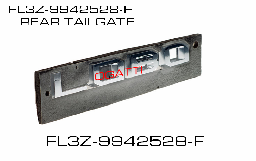 Brand New OEM NAME PLATE FL3Z-9942528-F |9942528| - Imagen 3