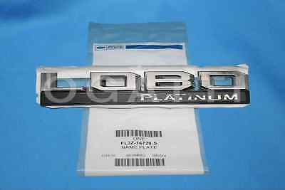 BRAND NEW OEM FENDER EMBLEM 2014-2020 FORD LOBO PLATINUM PASSENGER SIDE RH FL3Z-16720-S