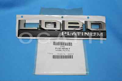 BRAND NEW OEM FENDER EMBLEM 2014-2020 FORD LOBO PLATINUM LH FL3Z-16720-T