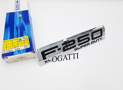 BRAND NEW OEM NAMEPLATE FOR FENDER F250 XL VERSION 2006-2010 8C3Z-16720-A RH PASSENGER SIDE OR LH DRIVER SIDE - Imagen 3