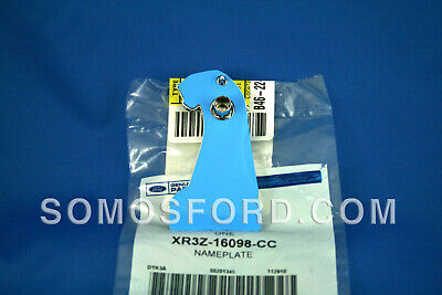 Brand New OEM NAME PLATE XR3Z-16098-CC |16098| - Imagen 3