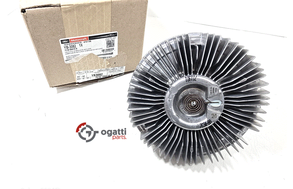 Brand New OEM FAN CLUTCH 6.8L GAS EFI V10 E-150-450 2005-2015 F-250-450 7C3Z-8A616-B YB-3082 - Imagen 3