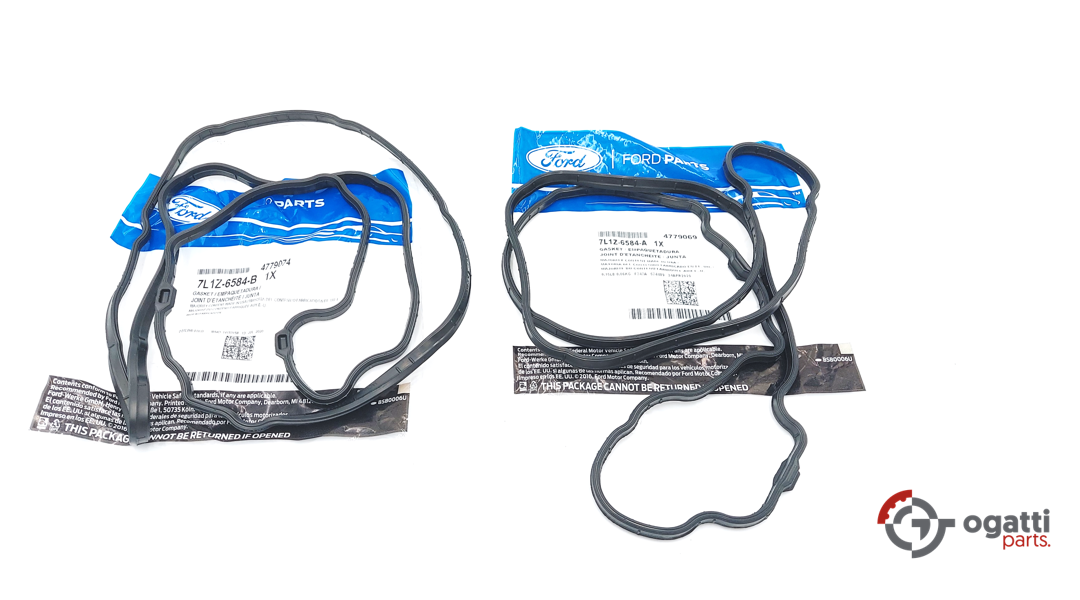 Brand New OEM Gasket - Valve Rocker Arm Cover RH-LH 4.6L OHV V8 12V, 2 Pieces Engine Repair Kit (OG-60-4.6L-2-8) - Imagen 3