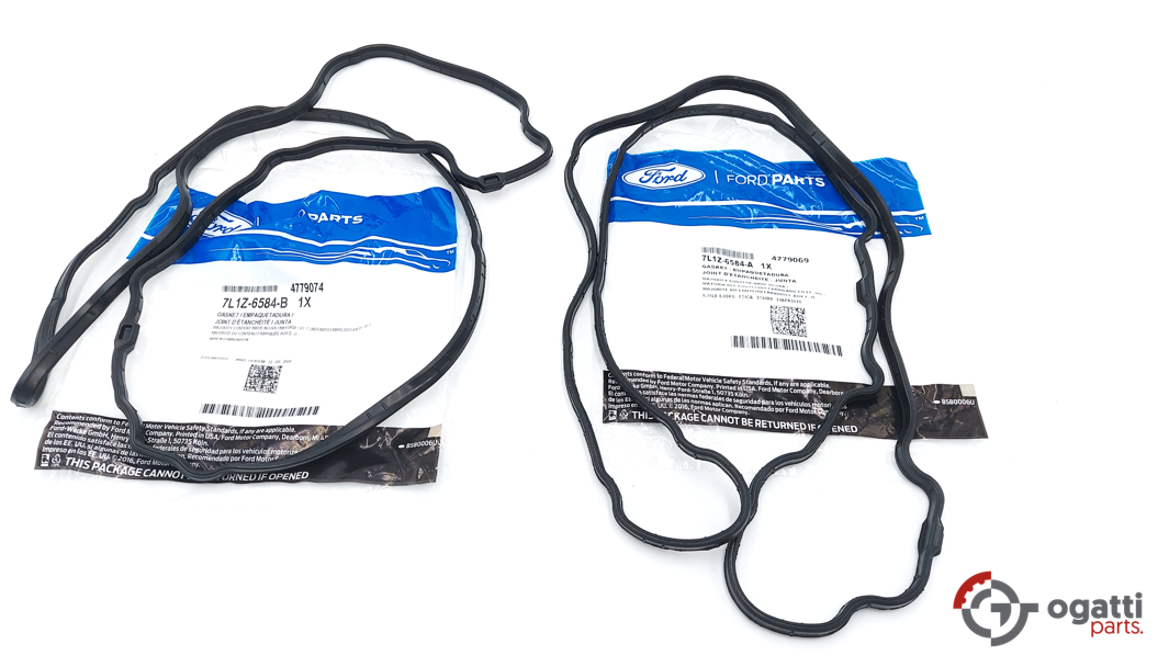 Brand New OEM Gasket - Valve Rocker Arm Cover RH-LH 4.6L OHV V8 12V, 2 Pieces Engine Repair Kit (OG-60-4.6L-2-8)