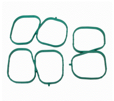 Brand New OEM Gasket intake Manifold 2007-2009 3.5L DOHC VCT, 3.7L DOHC 4V V6 EFI EDGE. FIVE HUNDRED, FLEX, LINCOLN, TAURUS 7T4Z-9H486-DA