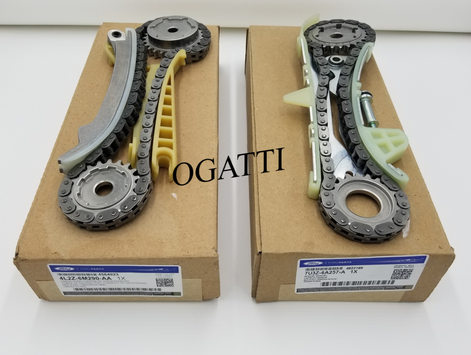 BRAND NEW OEM CASSETTE TIMING CHAIN REAR RH - FRONT LH 4.0L, 2 PIECES ENGINE REPAIR KIT (OG-60-4.0L-2-4)
