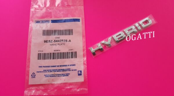 Brand New OEM NAME PLATE 9E5Z-5442528-A |5442528|