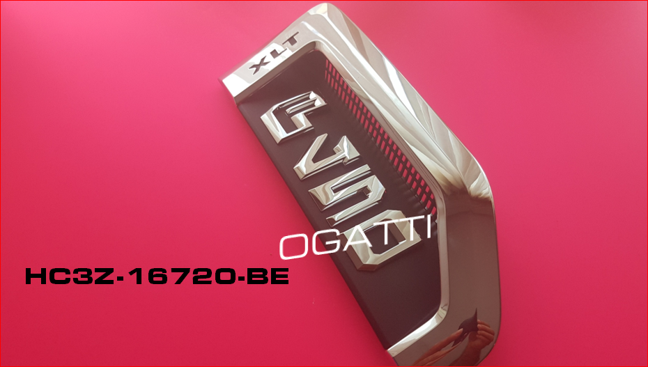 BRAND NEW OEM NAMEPLATE FOR FENDER F450 XLT VERSION PASSENGER SIDE 2017-2021 HC3Z-16720-BE - Imagen 2