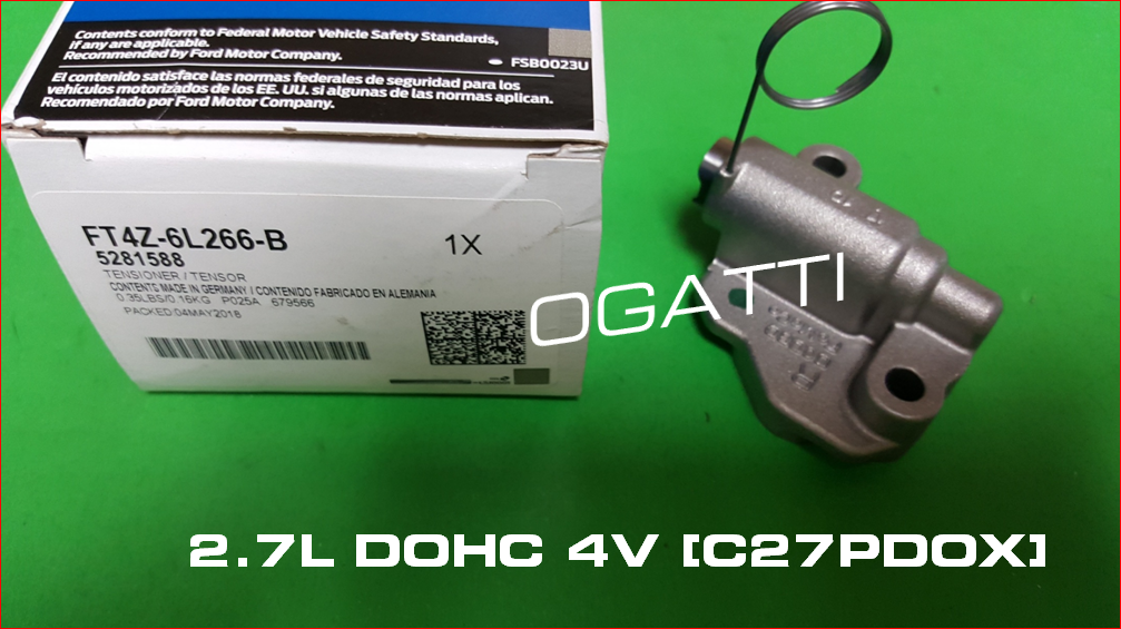 Brand New OEM ENGINE TIMING CHAIN TENSIONER 2.7L DOHC 4V F-150 EDGE 2016-2018 FT4Z-6L266-B - Imagen 3