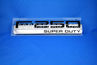 BRAND NEW OEM NAMEPLATE FOR FENDER F250 SUPERDUTY  INCLUDE XL-XLT-LARIAT VERSION 2004-2010 5C3Z-9942528-DA REAR TAILGATE