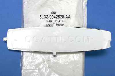 Brand New OEM NAME PLATE 5L3Z-9942528-AA |9942528| - Imagen 3