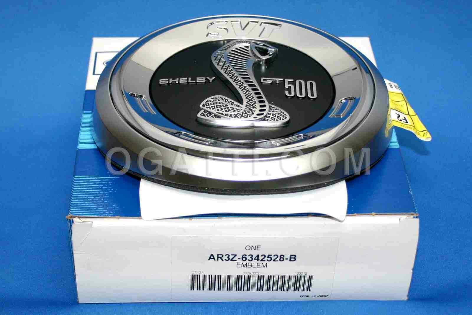 BRAND NEW OEM FORD REAR Declid Faux Gas Cap Emblem Rear MUSTANG SHELBY 2009-2014 AR3Z-6342528-B - Imagen 3