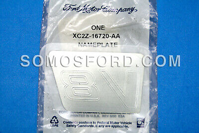 Brand New OEM NAME PLATE - SELF-ADHESIVE XC2Z-16720-AA |16720| - Imagen 3