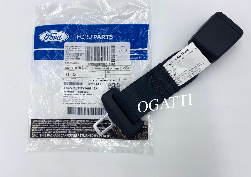 BRAND NEW OEM Seat Belt Extension Extender ESCAPE LINCOLN CORSAIR 2019/ LJ6Z-78611C22-AA - Imagen 3