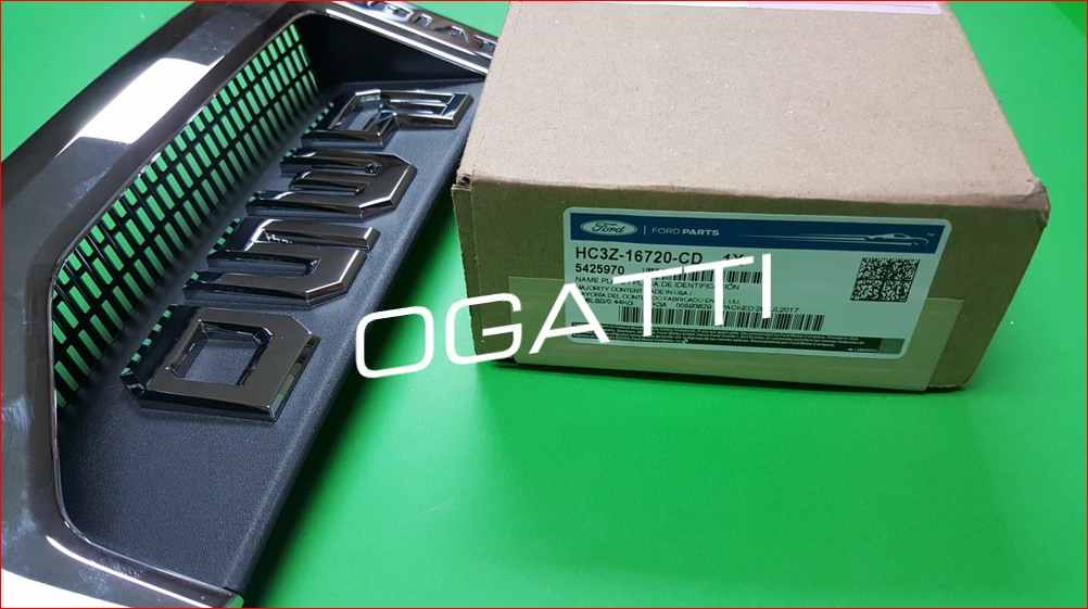 BRAND NEW OEM NAMEPLATE FOR FENDER F-350 LARIAT VERSION 2016-2022 DRIVER SIDE LH HC3Z-16720-CD