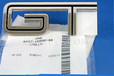 BRAND NEW OEM FORD FRONT FENDER GT Emblem RH or LH MUSTANG GT 2009-2010 5R3Z-16098-AA - Imagen 3