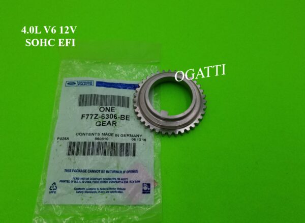 BRAND NEW FORD Explorer OEM GEAR - CRANKSHAFT, INNER SOHC - 6 CYL. - 4.0L. 4.0L V6 12V SOHC Explorer, Ranger, Mustang F77Z-6306-BE