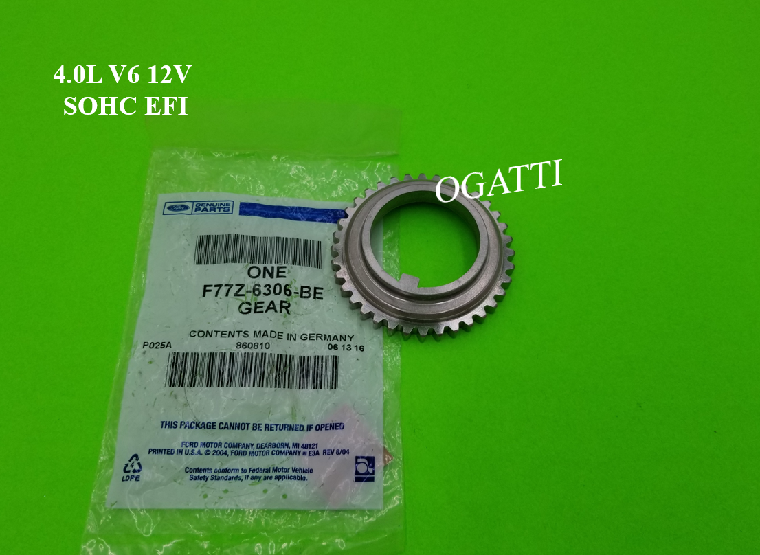 BRAND NEW FORD Explorer OEM GEAR - CRANKSHAFT, INNER SOHC - 6 CYL. - 4.0L. 4.0L V6 12V SOHC Explorer, Ranger, Mustang F77Z-6306-BE
