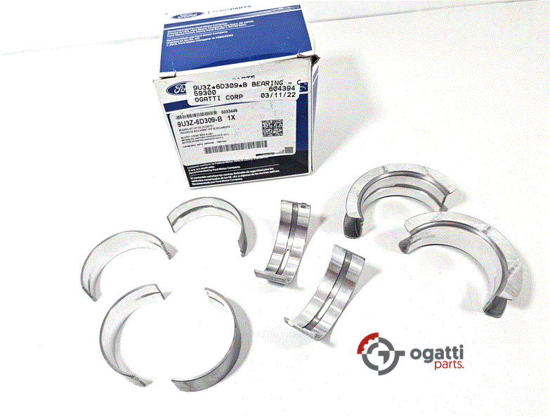 Title: Brand New OEM SET Crankshaft bearing 0.10 | 0.25 mm EXPLORER RANGER MUSTANG MERCURY 4.0L V6 SOHC 1998-2010 9U3Z-6D309-B - Imagen 5