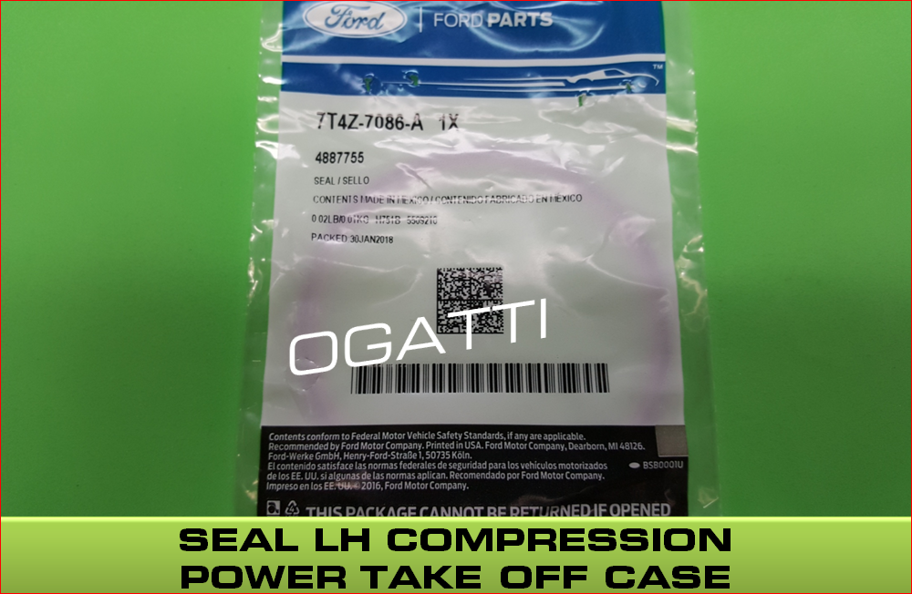 BRAND NEW OEM FORD FORD LINCOLN MERCURY POWER TAKE OFF CASE COMPRESSION SEAL #7T4Z-7086-A
