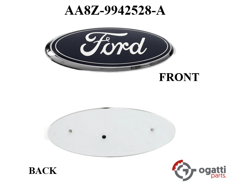 Brand New 2008 2009 2011 OEM FORD Fits Front and Rear 9 X 3 1/2 Grille or TAILGATE EMBLEM AA8Z-9942528-A - Imagen 6