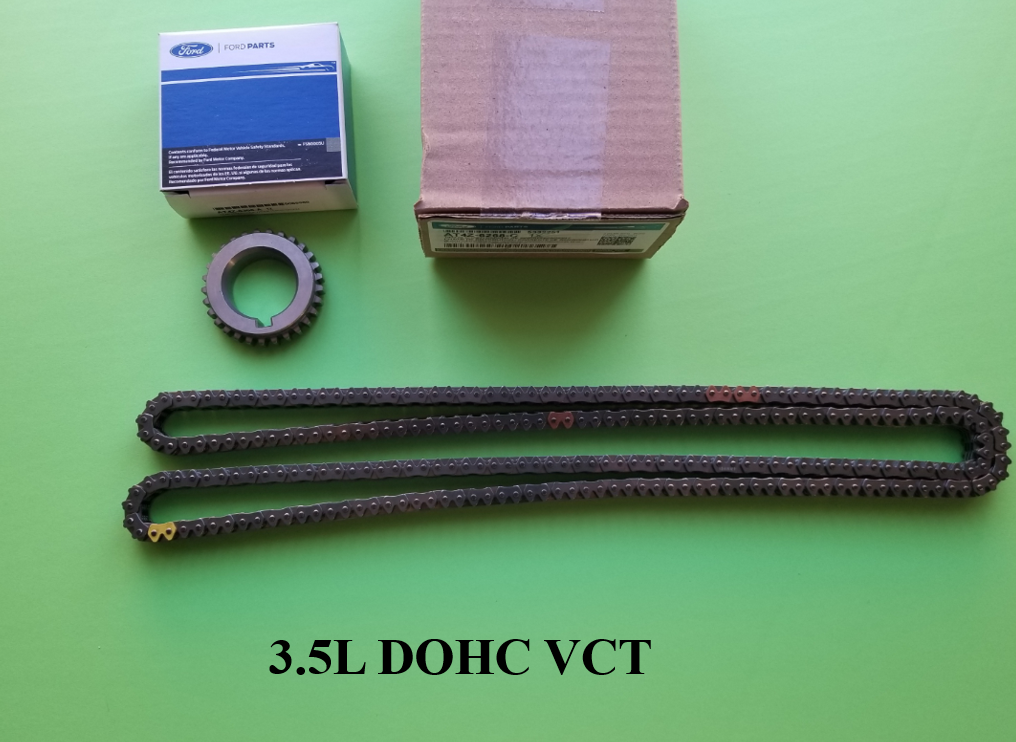 Brand New OEM Timing Chain and Gear 3.5L DOHC VCT, 2 Pieces, Engine Repair Kit (OG-60-3.5L-2-1) - Imagen 5