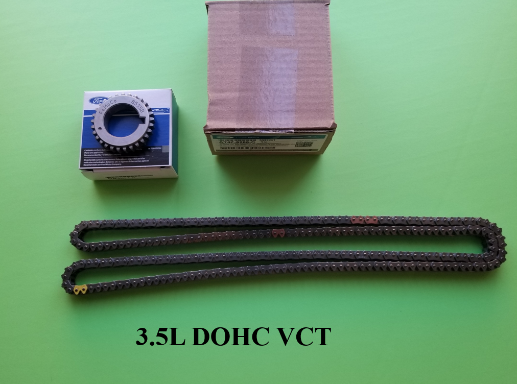 Brand New OEM Timing Chain and Gear 3.5L DOHC VCT, 2 Pieces, Engine Repair Kit (OG-60-3.5L-2-1) - Imagen 6