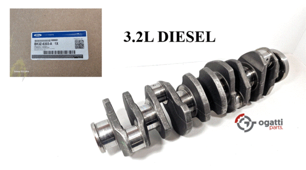 Brand New OEM CRANKSHAFT  3.2L Diesel Power Stroke Turbo Diesel Duratorq Puma  for Transit |Ranger [Thailandia Version ] BK3Z-6303-A