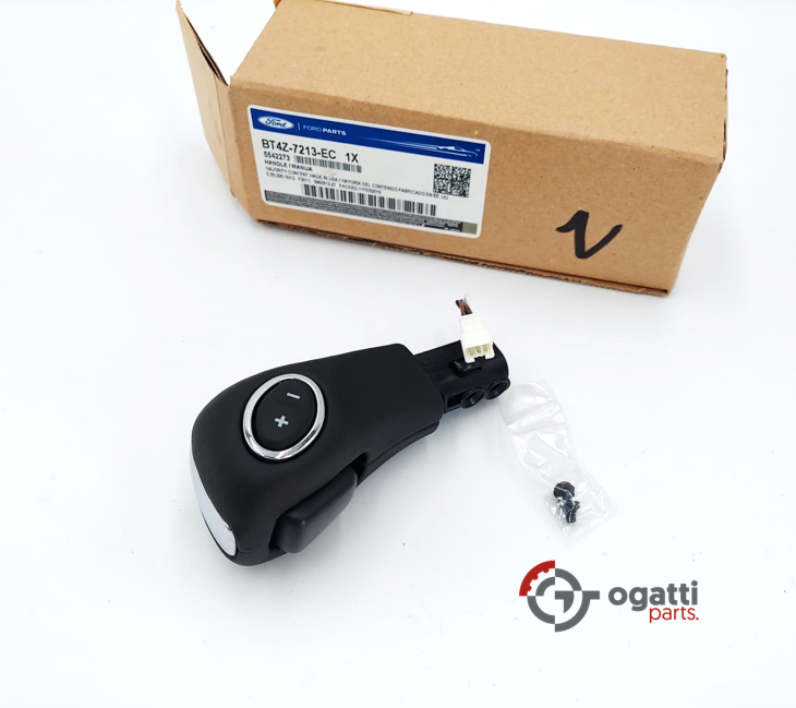 Brand New OEM KNOB - CONTROL LEVER, LEATHER, WITH SWITCH, LEATHER, WITH SWITCH EXPLORER BT4Z-7213-EC - Imagen 5