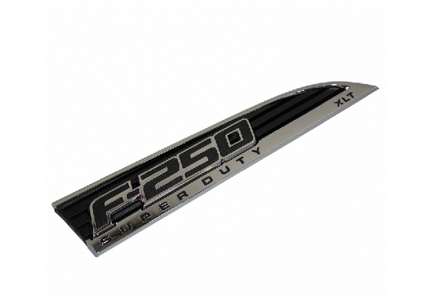 BRAND NEW OEM NAMEPLATE FOR FENDER F250 XLT VERSION 2010-2016 CC3Z-16720-EA RH PASSENGER SIDE