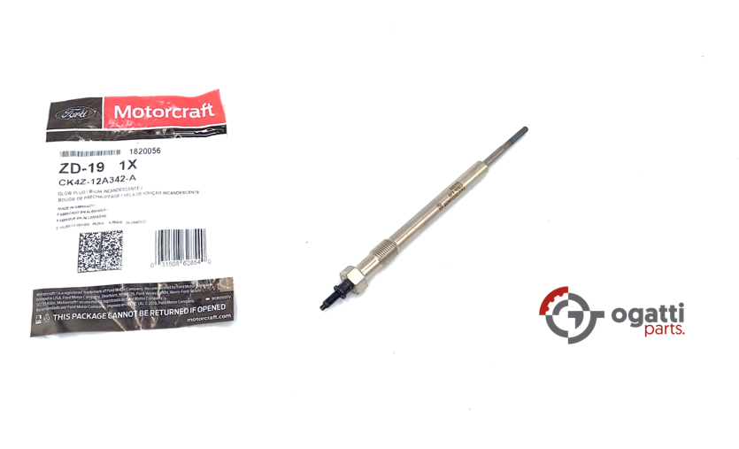 3.2L DIESEL GLOW PLUG NEW OEM RANGER TRANSIT TTH 2014 CK4Z-12A342-A, ZD-19 - Imagen 2