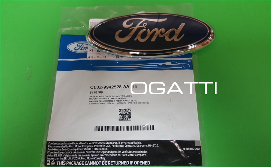 BRAND NEW OEM TAILGATE EMBLEM 2013-14 FORD F150 RAPTOR VEHICLES CL3Z-9942528-AA | CL3Z-9942528-B - Imagen 3