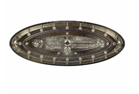 BRAND NEW OEM OVAL FORD NAMEPLATE FOR FRONT GRILLE FIESTA 2011-2019 TAURUS 2013 CN1Z-8213-C | BE8Z-8213-A - Imagen 4