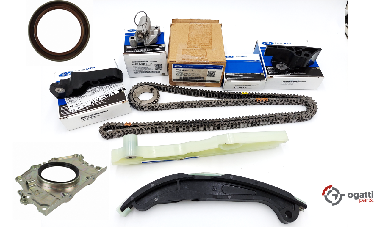 Brand New OEM Timing Chain Kit 3.5L DOHC VCT, 9 Pieces, Engine Repair Kit (OG-60-3.5L-9-3) - Imagen 3