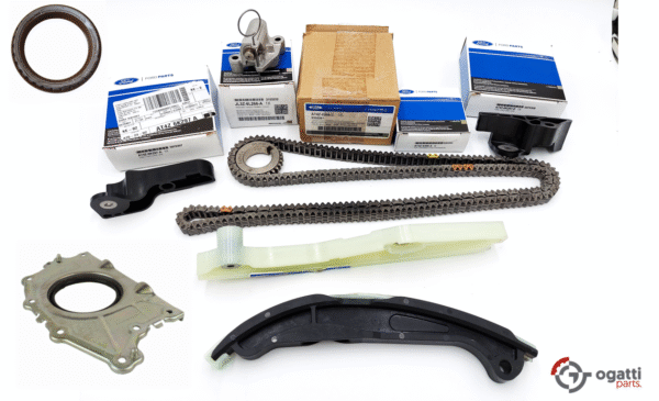 Brand New OEM Timing Chain Kit 3.5L DOHC VCT, 9 Pieces, Engine Repair Kit (OG-60-3.5L-9-3)