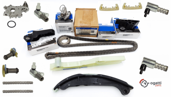 Brand New OEM Timing Chain Kit 3.5L DOHC VCT, 19 Pieces, Engine Repair Kit for Explorer |F-150|Edge | Flex |Taurus 2011-2019 (OG-60-3.5L-19-3)