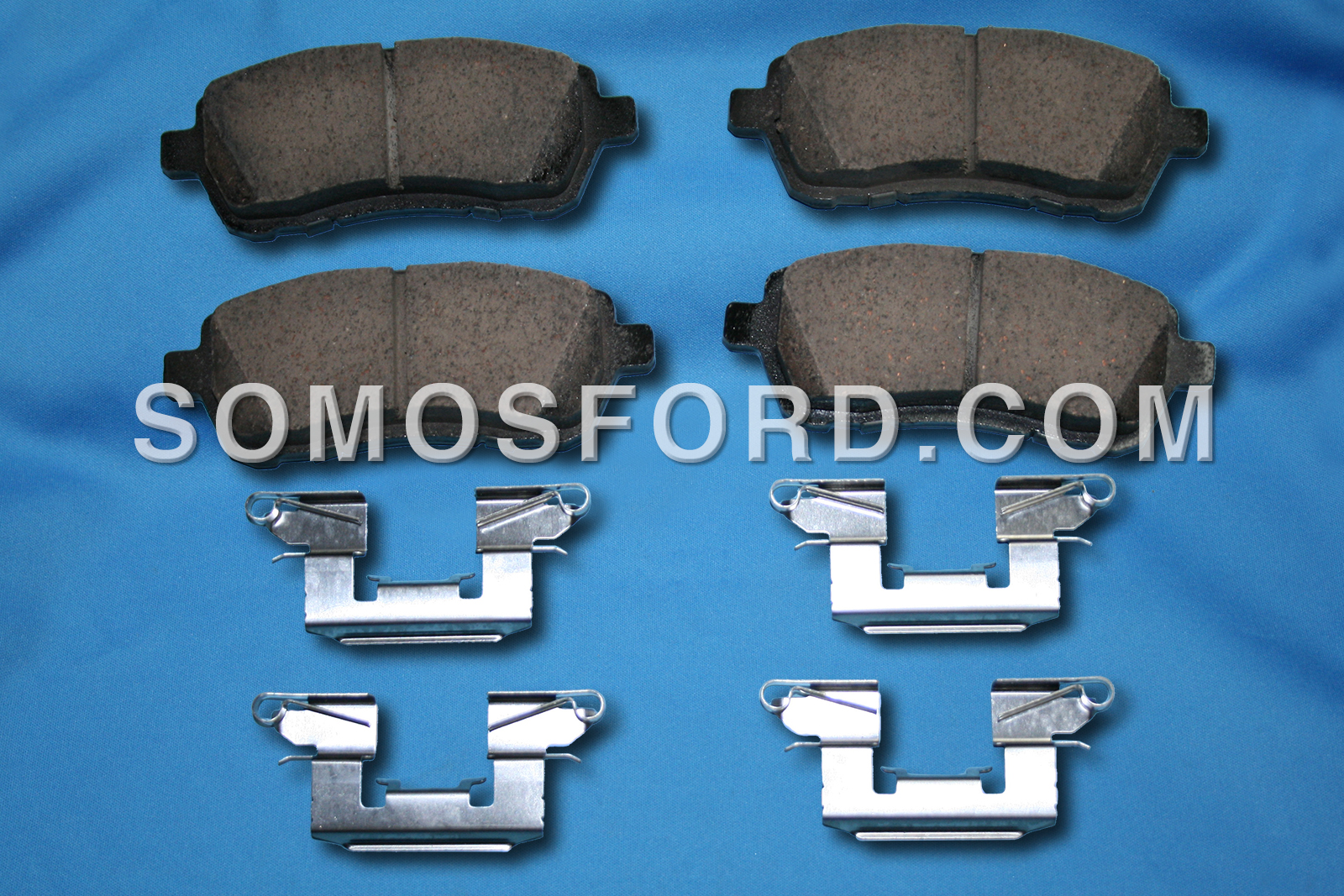 Brand New OEM FRONT BRAKE PADS FORD Fiesta 2013-2019 CU2Z-2V001-A BR-1454B | CU2Z-2V001-E BR-1454C - Imagen 4