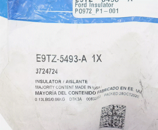BRAND NEW OEM FRONT SWAY INSULATOR F-53, F59 1989-1991 F-600-700-800 1990-1994 E9TZ-5493-A - Imagen 3