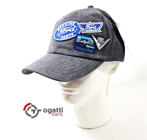 Brand New OEM Ford Logo Patch Collector Hat FD205380 - Imagen 3