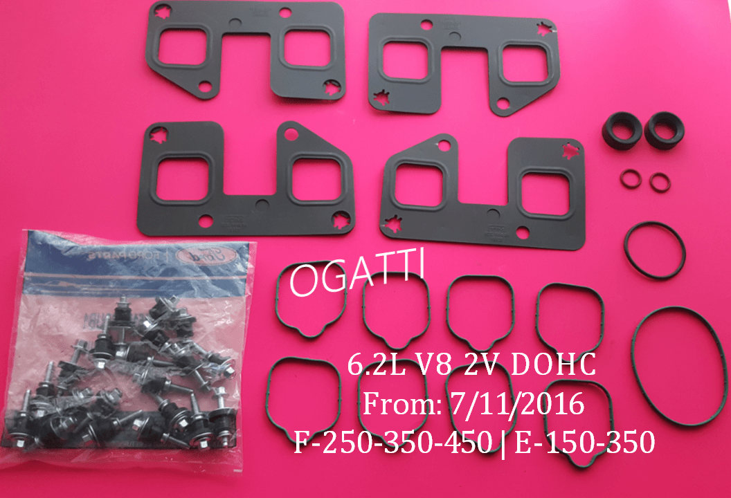 BRAND NEW OEM UPPER GASKET KIT 6.2L DOHC E150-250-350-450 From 5/25/2015-2017 GU7Z-6079-C - Imagen 3
