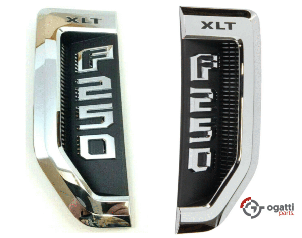 Brand New OEM NAME PLATE F-250 XLT 2018 KIT RH-LH (OG-F250-2017-2)