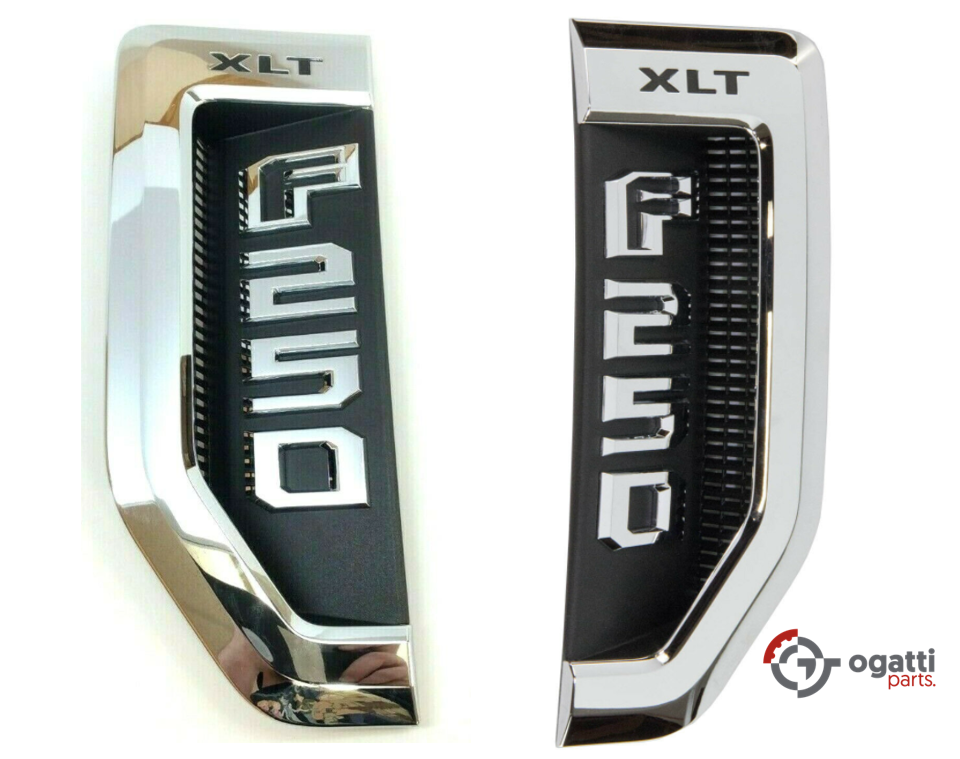 Brand New OEM NAME PLATE F-250 XLT 2018 KIT RH-LH (OG-F250-2017-2)